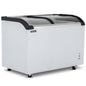 BLIZZARD 320L Curved Glass Lid Freezer
