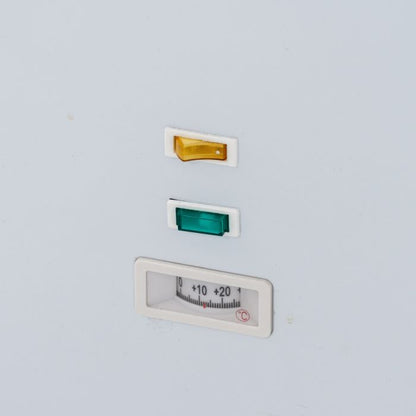 BLIZZARD Curved Glass Lid Freezer 420L