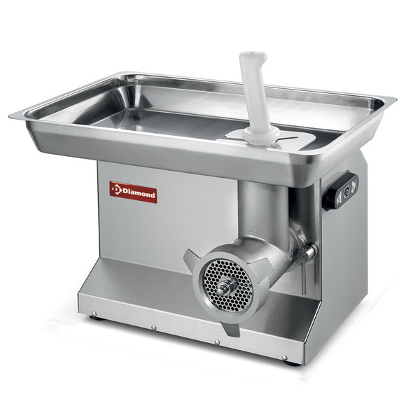 Diamond TCX22/NC Stainless Steel Table Top Meat Mincer, 200kg per Hour