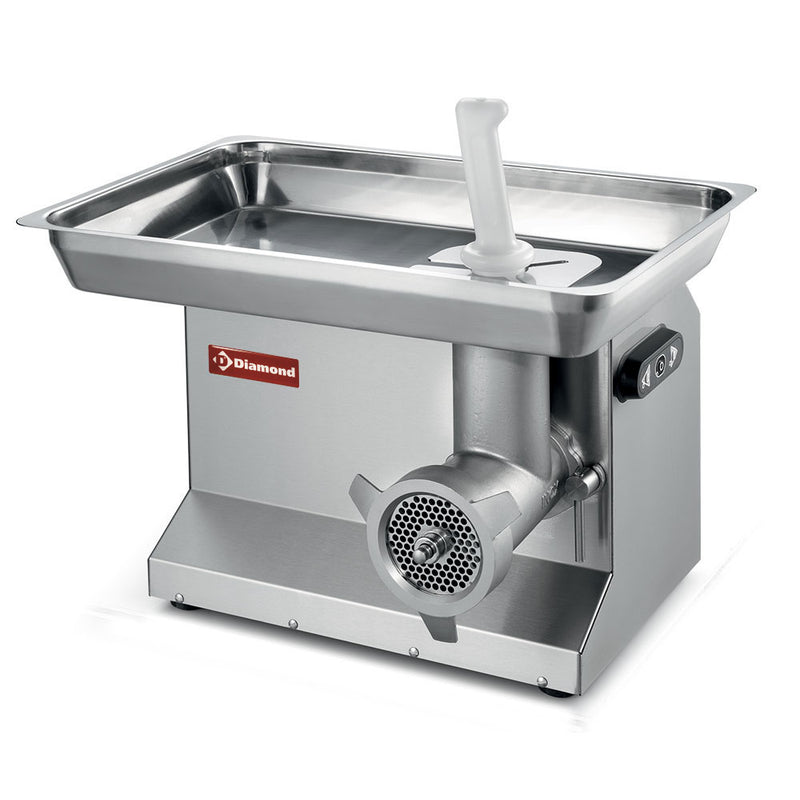 Diamond TCX22/NC Stainless Steel Table Top Meat Mincer, 200kg per Hour