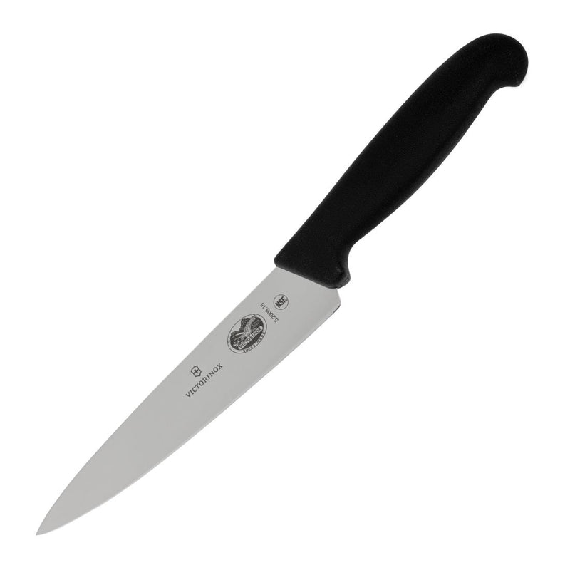 Victorinox Fibrox Chef Knife Black 15cm