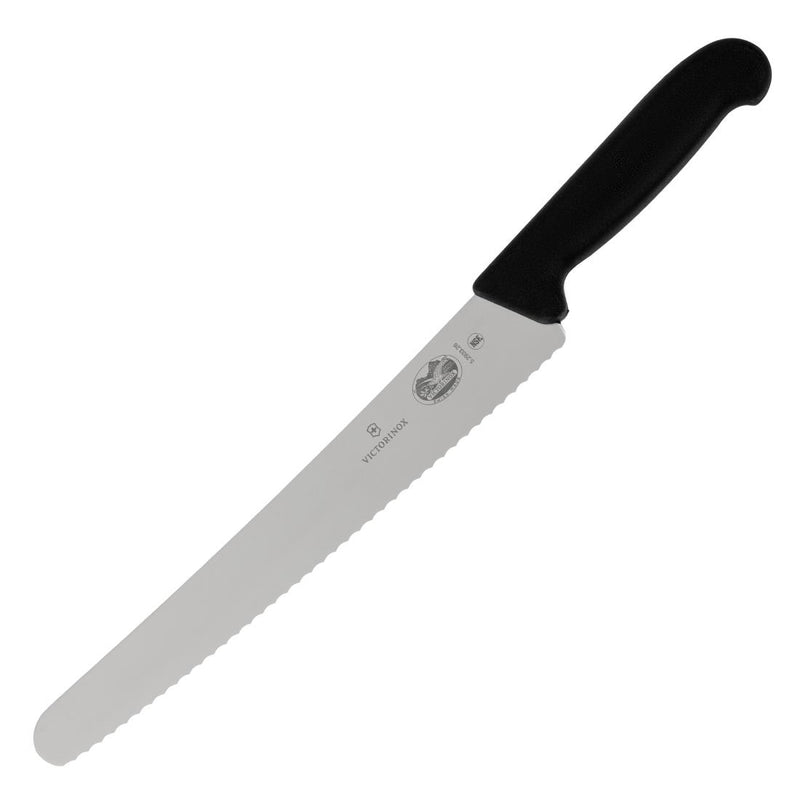 Victorinox Serrated Curved Blade Pastry Knife Black  26cm