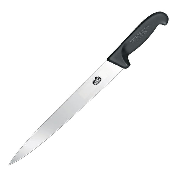 Victorinox Fibrox Narrow Slicing Knife Black 25cm