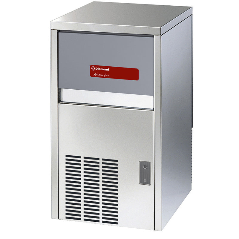 Diamond ICE30A-R2 Whole Cube Ice Maker, 29kg/24hrs / 9kg Air Storage