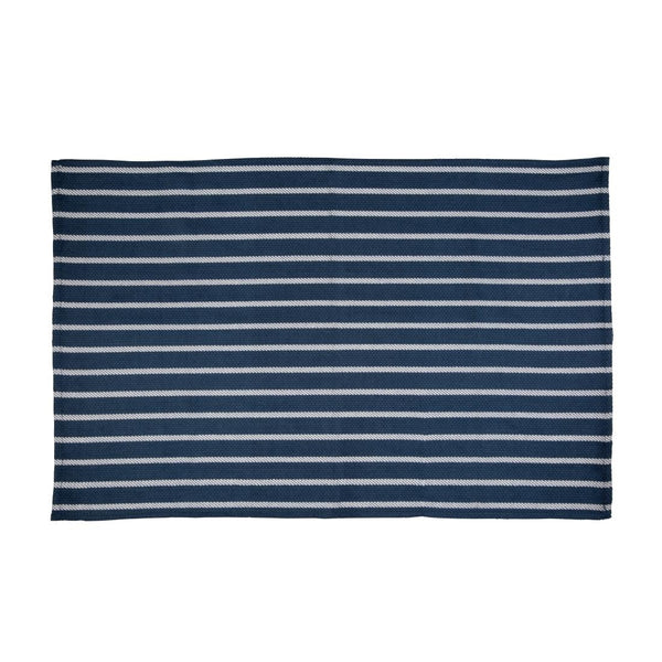 Vogue Butchers Stripe Chef Tea Towel Navy