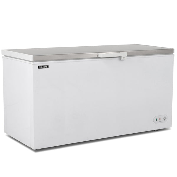 BLIZZARD 650L Stainless Steel Lid Chest Freezer