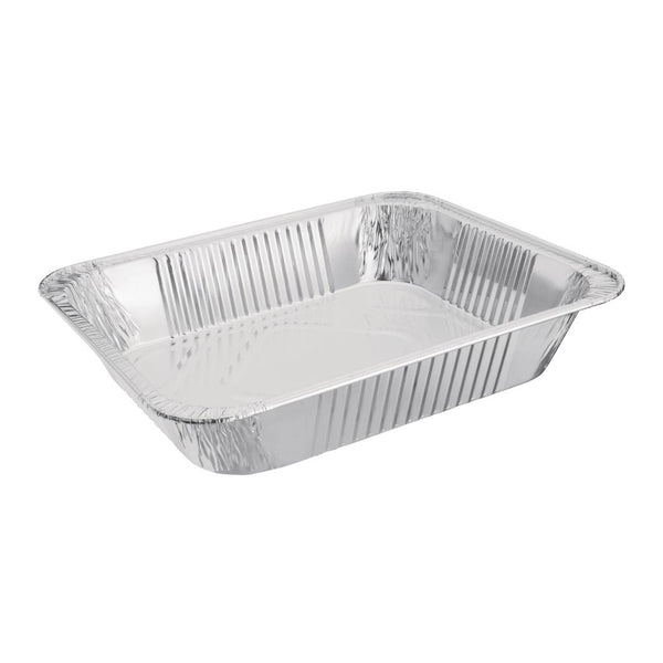 Fiesta Recyclable Foil 1/2 GN Containers 67mm (5 Pack)