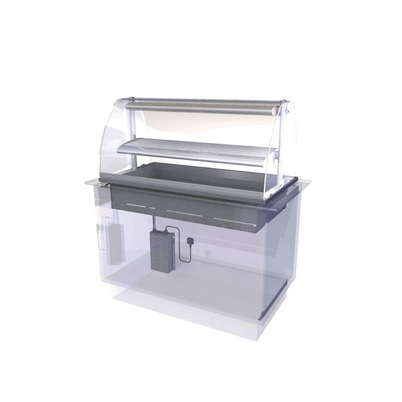 CED Designline Drop In Heated Serve Over Display HDL3