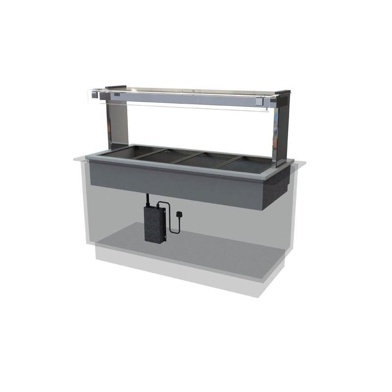 CED Kubus Drop In Dry Heat Bain Marie KHBM4