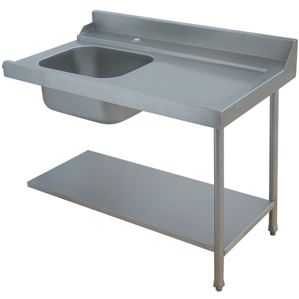 Diamond DLV-D12 Right Hand Side Pre-Wash Table (All Models)