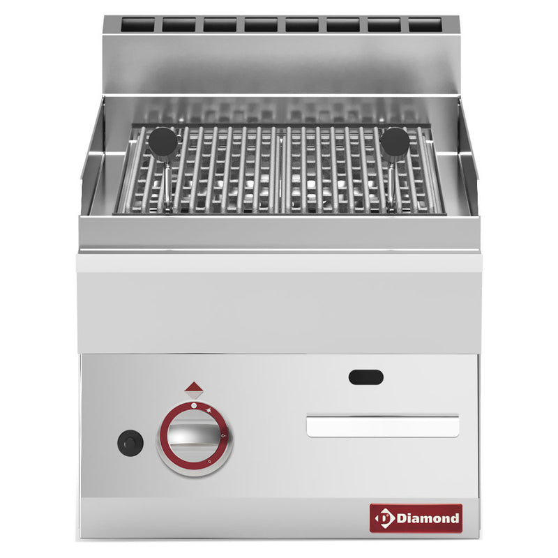 Diamond G65/GPL4T-N Lava Stone Gas Grill with Cast Iron Cooking Grid