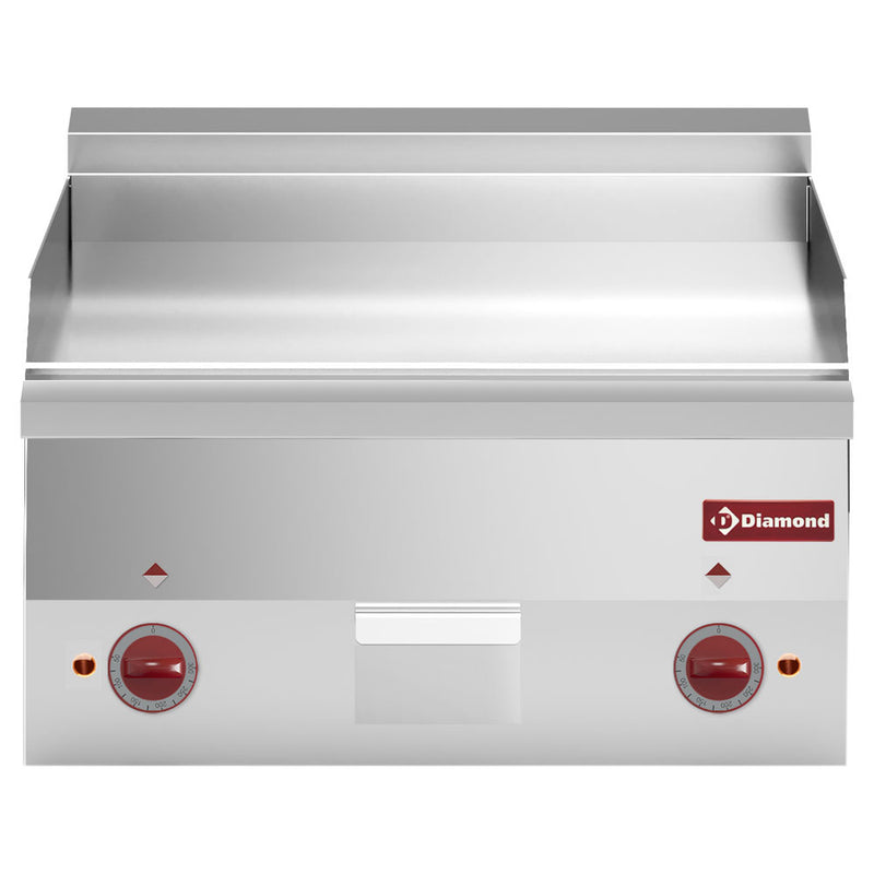 Diamond E60/PLCD6T-N Smooth Electric Chrome Cooking Plate, 6kW