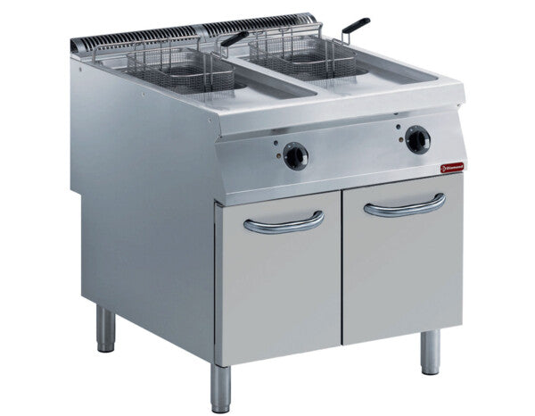 Diamond Double Basket Freestanding Electric Fryer (20kW)