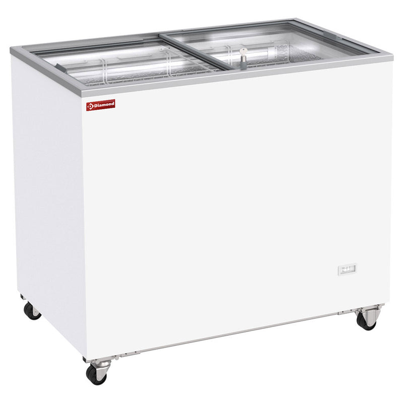 Diamond GVL31-G3 Storage chest freezer, 303 liters, sliding lids on wheels