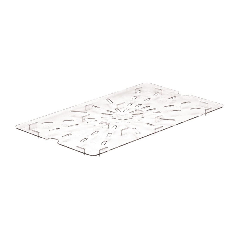 Cambro Polycarbonate 1/1 Gastronorm Tray Drain Shelf