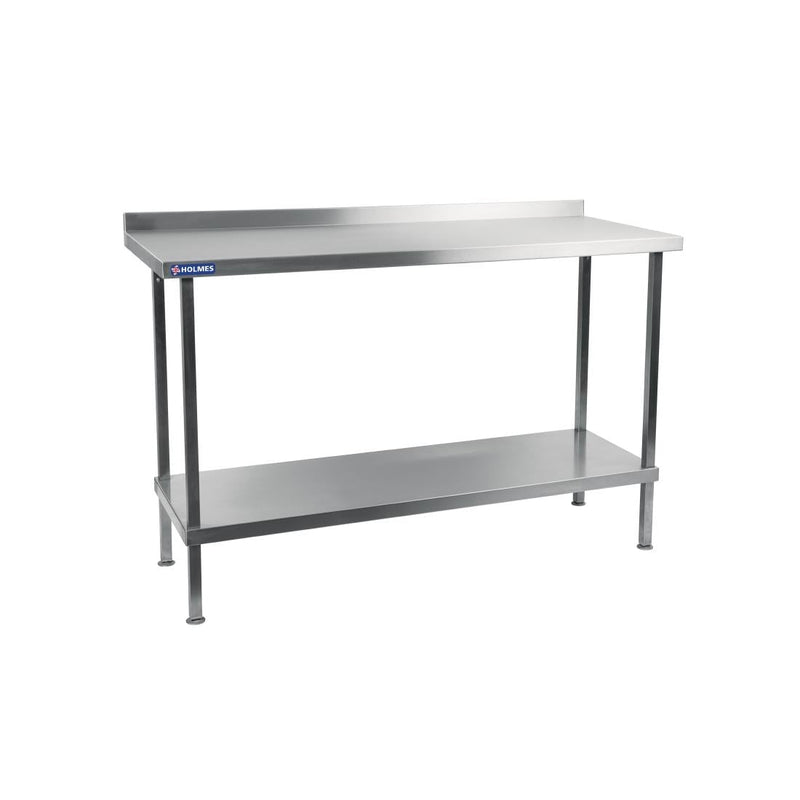 Vogue Stainless Steel Wall Table with Upstand 900mm