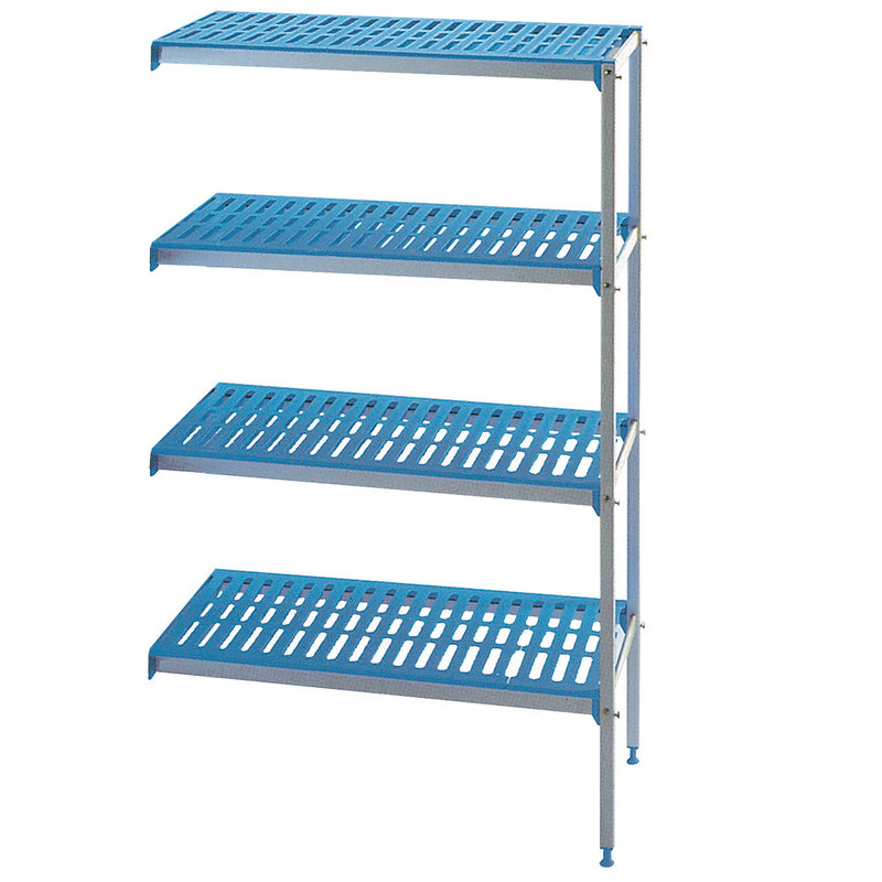 Diamond RAA/154-4/EF Corner Rack In Anodised Aluminium 4 Levels  "Modular Rack