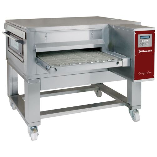 Diamond Gas Conveyor 1 Chamber Pizza Oven with Heat Transition Gas, 650mm Wide