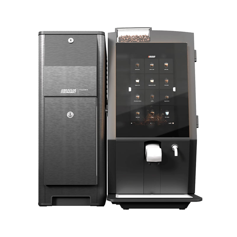 Bravilor Bonamat Esprecious 21 With Fresh Milk – Bean To Cup – Stainless Dark