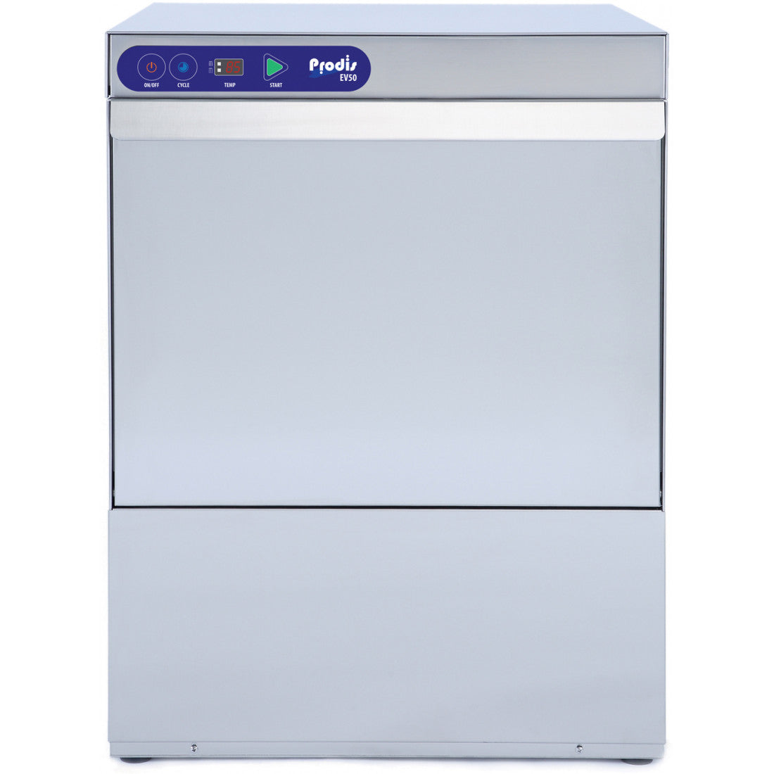 Prodis EV50S- 500mm Heavy Duty Electronic Glass Washer with Automatic Water Softener, Drain Pump