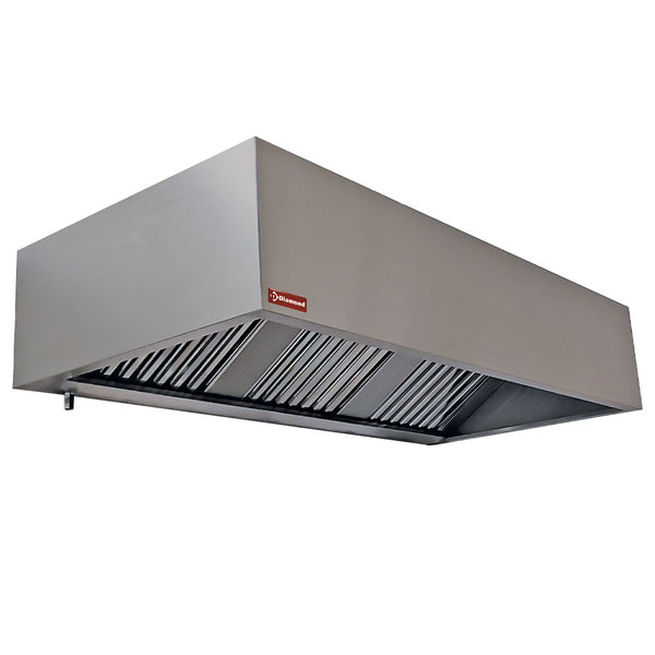 Diamond CGL3000/N Wall Cooker Hood with 5 Labyrinth Filtres