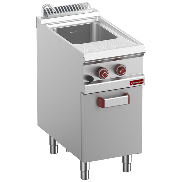 Diamond G7/CPA4-N Freestanding Gas Pasta Cooker on Neutral Closed Cupboard without baskets