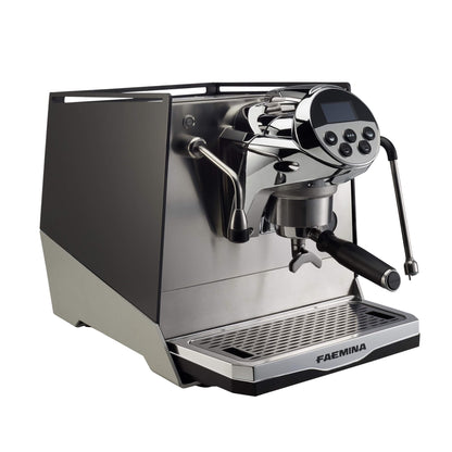 Faema Faemina – 1 Group Espresso Coffee Machine (Classy Black and Grey) Home