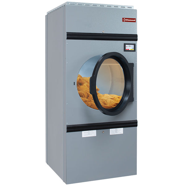 Diamond DSE-10/TS Electric Rotary Dryer with Alternate Rotation Touch Screen, 10kg