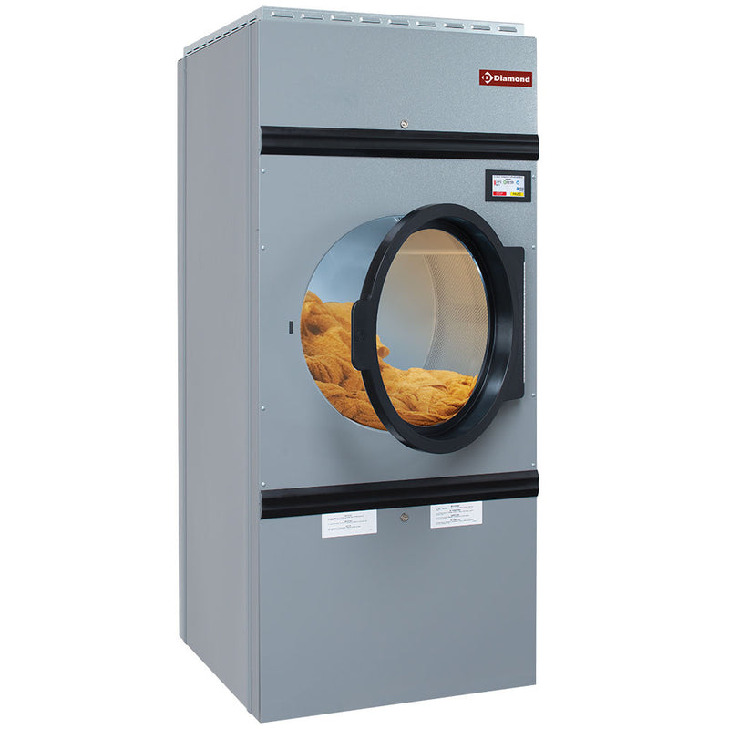 Diamond DSE-10/TS Electric Rotary Dryer with Alternate Rotation Touch Screen, 10kg