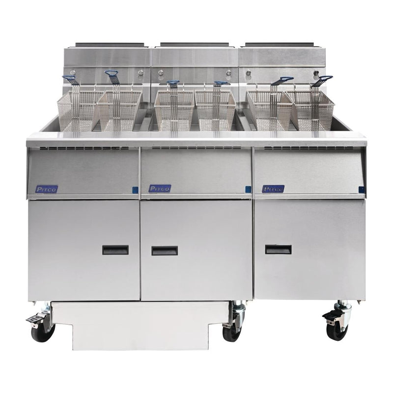 Pitco Solstice Free Standing LPG Filtration Fryer G14S/FD-FFF