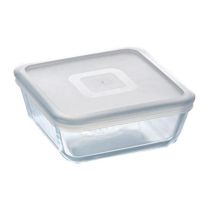 Pyrex Cook & Freeze Square Dish with Lid 2Ltr