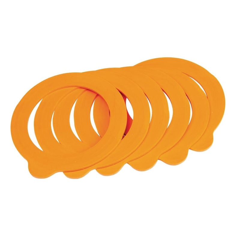 Rubber Seals for Kilner Clip Top Preserve Jar Small (6 Pack)