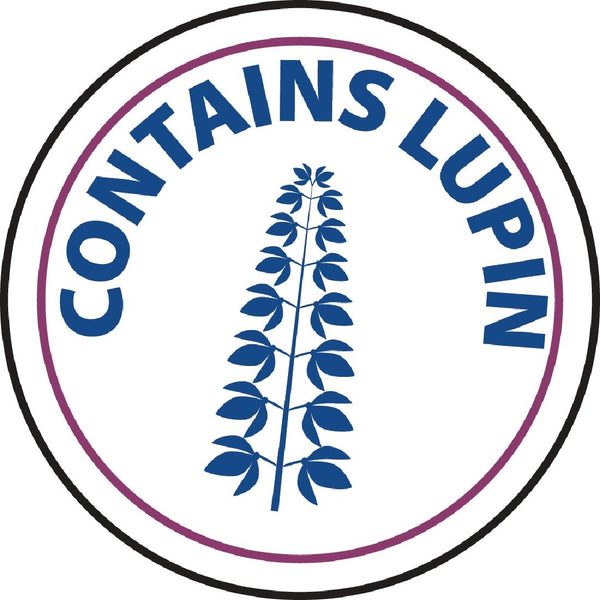 Vogue Food Allergen Label Lupin (1000 Pack)