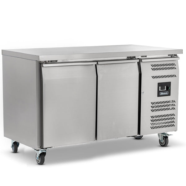 BLIZZARD Double Hinged Door Deep Counter Refrigerator