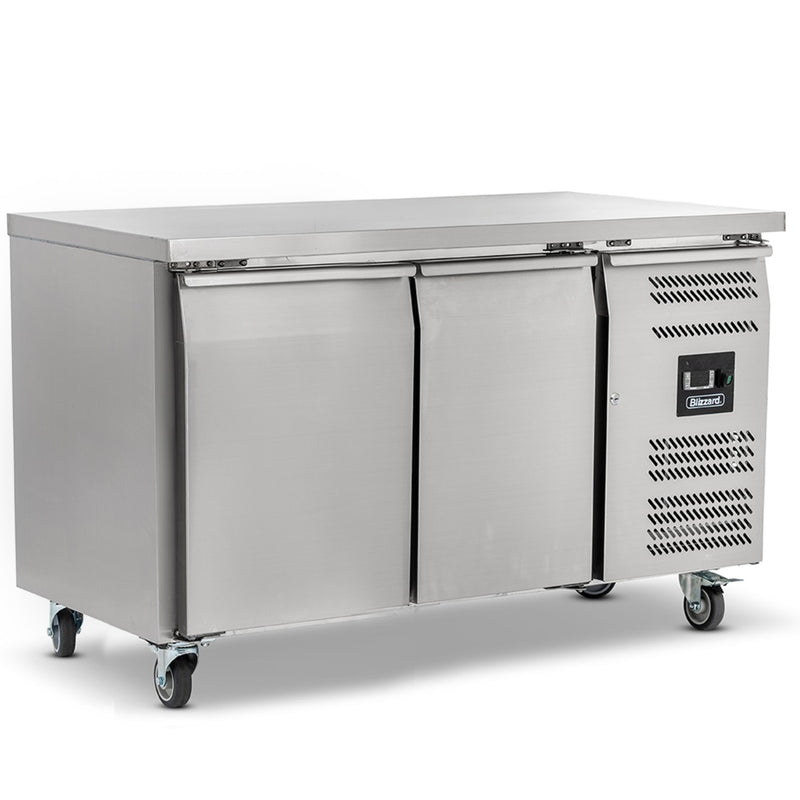 BLIZZARD Double Hinged Door Deep Counter Refrigerator