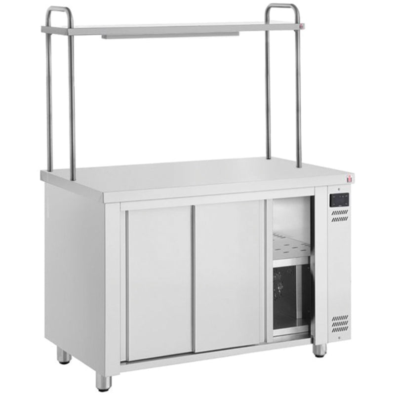 INOMAK 1600mm Hot Cupboard With Single Heated Gantry