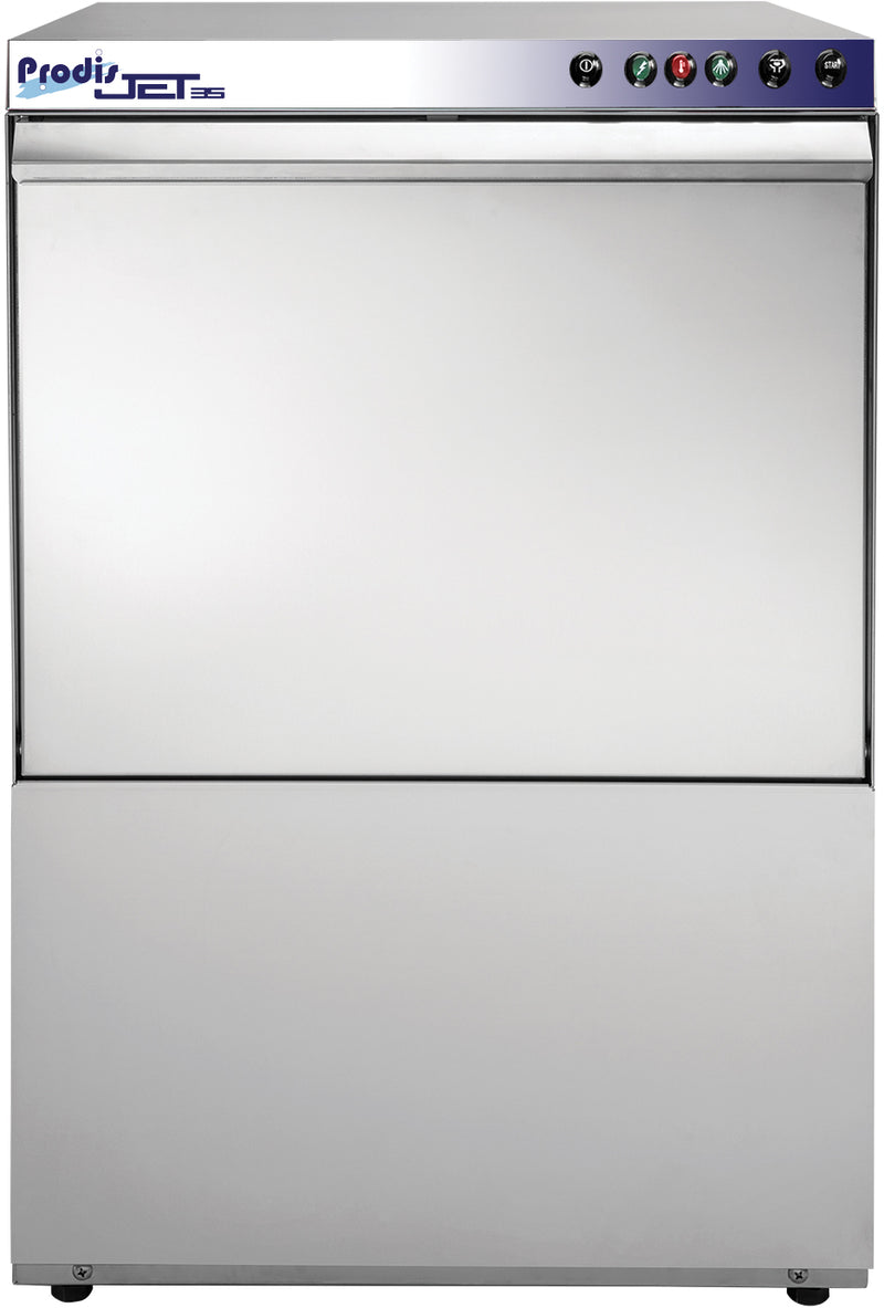 Prodis JET35, 350mm Glass Washer, Gravity Drain