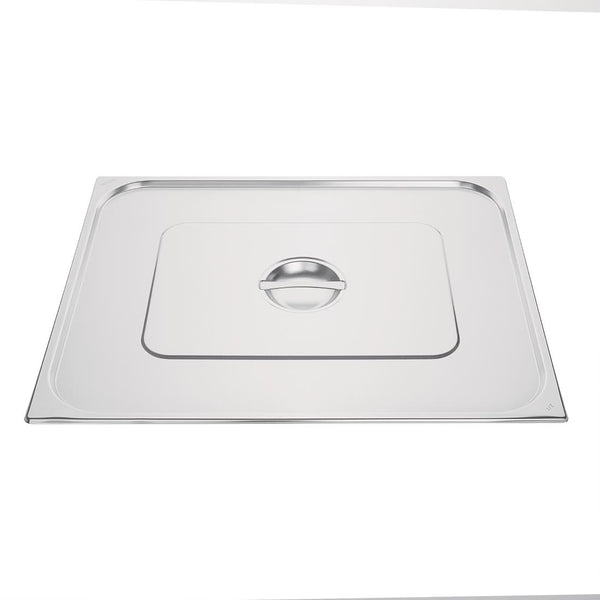 Vogue Stainless Steel 2/1 Gastronorm Lid