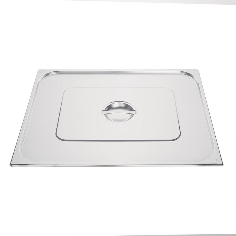 Vogue Stainless Steel 2/1 Gastronorm Lid