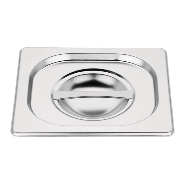 Vogue Stainless Steel 1/6 Gastronorm Lid