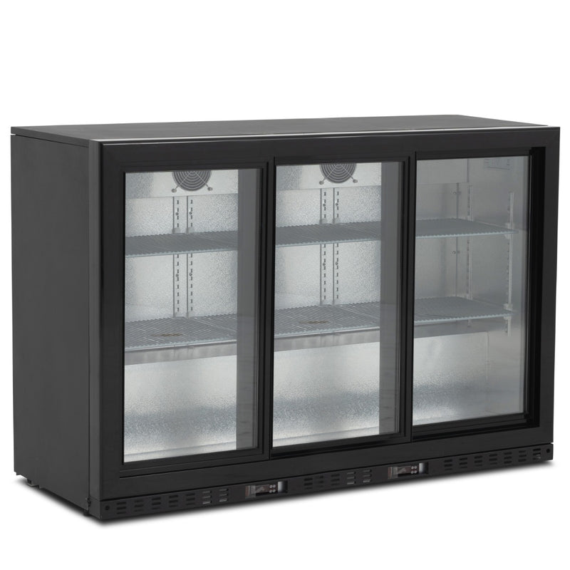 KOLDBOX Triple Sliding Glass Door Bottle Cooler