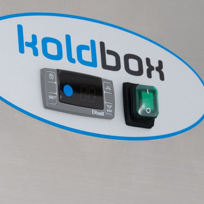 KOLDBOX Upright Double Hinged Door Gastronorm Refrigerator