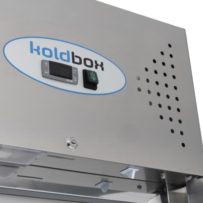KOLDBOX Freezer Upright Single Hinged Door Gastronorm Freezer