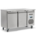 KOLDBOX Double Hinged Door Counter Refrigerator