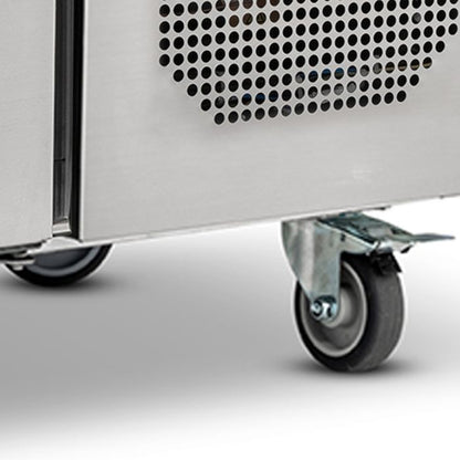 KOLDBOX Double Hinged Door Counter Refrigerator