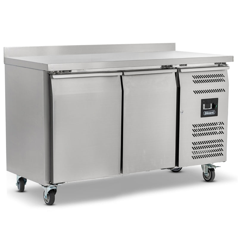 BLIZZARD Double Hinged Door Counter Refrigerator With Upstand