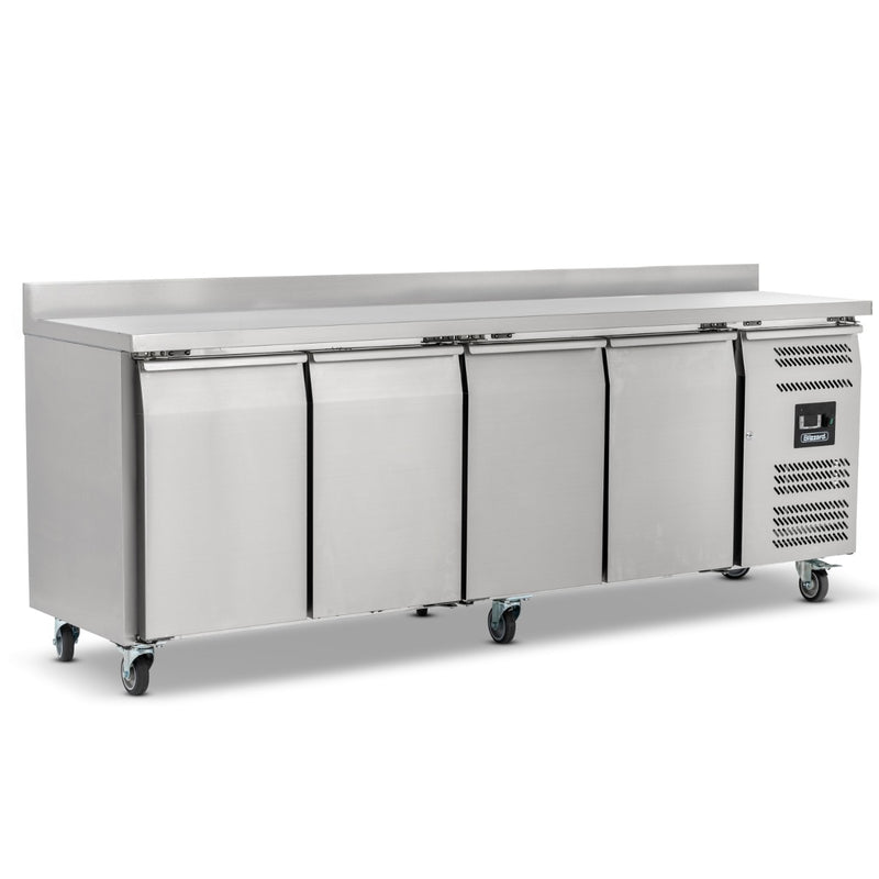 BLIZZARD Four Hinged Door Counter Freezer With Upstand