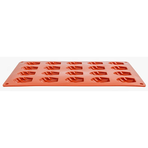 Pavoni Formaflex Silicone Non-Stick Mini-Madeleine Mould 20 Cup