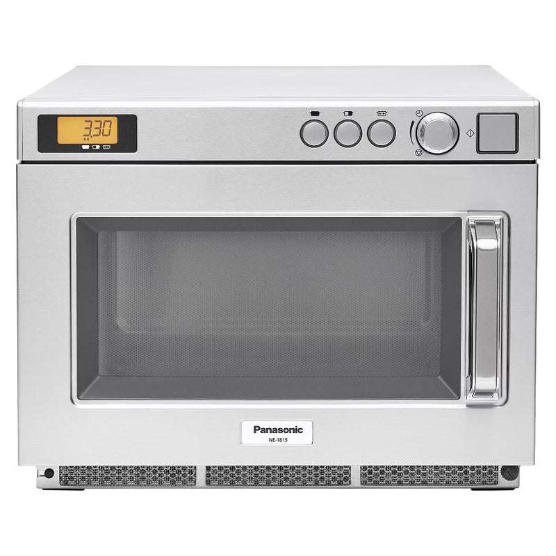 Panasonic NE-1815 Compact Heavy Duty Professional Inverter Microwave, 1800w