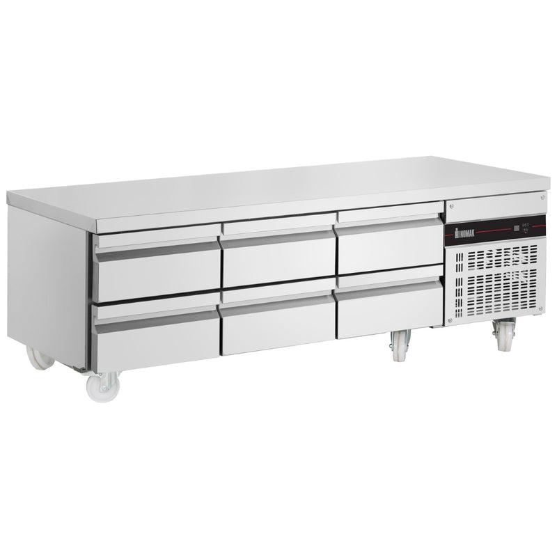 INOMAK Six Drawer Low Height Snack Counter